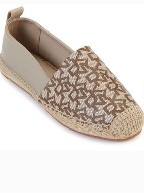 DKNY Mali Logo Espadrilles Size 7 New